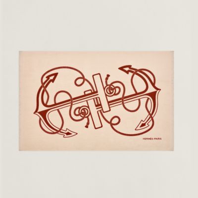 HERMES＊Yachting Tatoo Les Leopards ビーチタオルラージモデル HERMES＊Yachting Tatoo Les Leopards ビーチタオルラージモデル